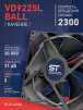 Вентилятор  VD 9225L Ball (качения) 12V, 2300 об/мин, 0,17A - st-e.info - Южно-Сахалинск