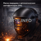 Маска сварщика хамелеон 510G - st-e.info - Южно-Сахалинск