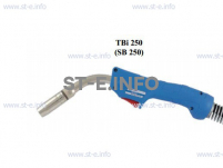 Горелка для полуавтоматической сварки TBi 250-blue-ESG, длина 3 метра - st-e.info - Южно-Сахалинск