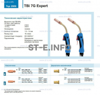 Горелка для полуавтоматической сварки TBi 7G Expert, длина 5 m. - st-e.info - Южно-Сахалинск