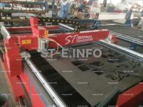 Портальный станок скоростной плазменной резки метала ST-1325UF - st-e.info - Южно-Сахалинск