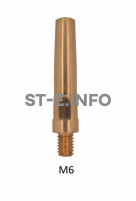 Наконечник М6*45*1,2 (для горелки qtb-500) Panasonic - st-e.info - Южно-Сахалинск