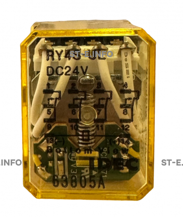 Реле электромагнитное IDEC RY4S-UL - st-e.info - Южно-Сахалинск