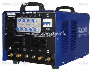 Универсальная установка аргонно-дуговой сварки BRIMA TIG 250 (380) ac/dc - st-e.info - Южно-Сахалинск
