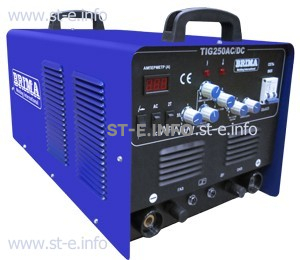 Универсальная установка аргонно-дуговой сварки BRIMA TIG 250 (220) ac/dc - st-e.info - Южно-Сахалинск