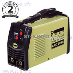 Сварочный инвертор ARC-209B, 220В - st-e.info - Южно-Сахалинск
