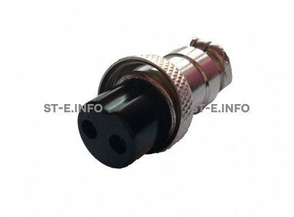 Розетка кабельная GX16-2 - st-e.info - Южно-Сахалинск