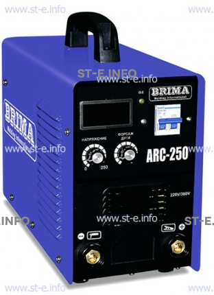 Сварочный аппарат Brima (инвертор) ARC 250 (220/380В) - st-e.info - Южно-Сахалинск