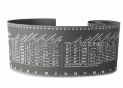 Лента для разметки труб 128mm*3300mm - st-e.info - Южно-Сахалинск