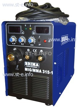 Сварочный инверторный полуавтомат BRIMA MIG/MMA-315-1 - st-e.info - Южно-Сахалинск