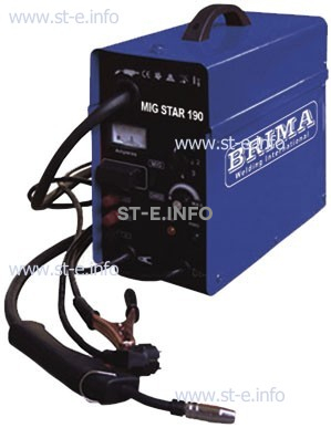 Сварочный полуавтомат инверторный одноблочный Brima MIGSTAR-190 - st-e.info - Южно-Сахалинск