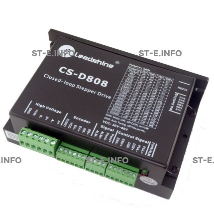  Серводрайвер шаговый CS-D808 Leadshine - st-e.info - Южно-Сахалинск