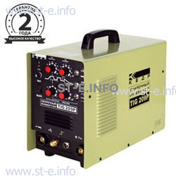 Инвертор сварочный TIG-209P DC, 220В - st-e.info - Южно-Сахалинск