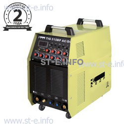 Инвертор сварочный TIG-315BP, AC/DC, 380В - st-e.info - Южно-Сахалинск